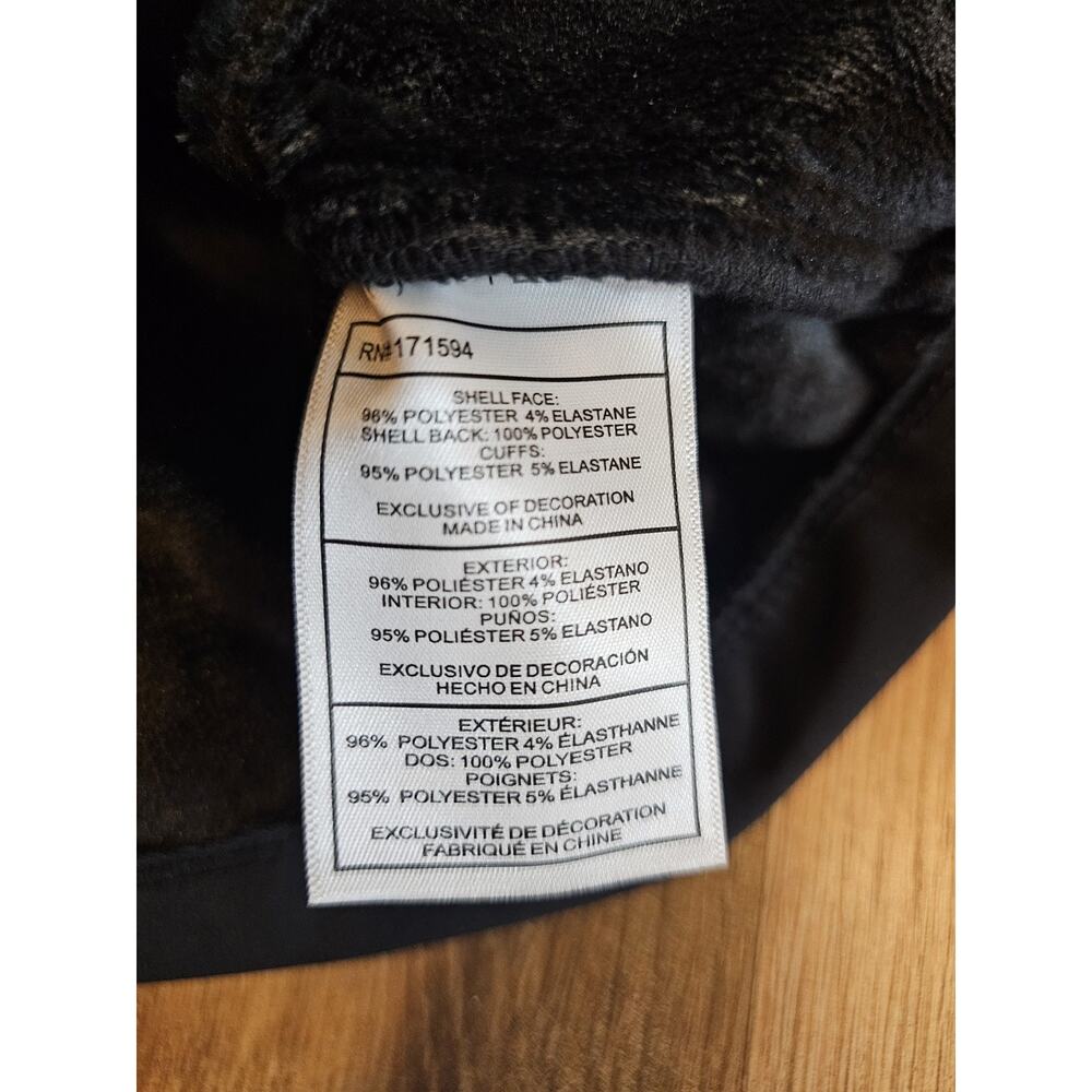 Spyder Softshell Ski Jacket Women's Large NWT Black Pockets - Picture 10 of 13